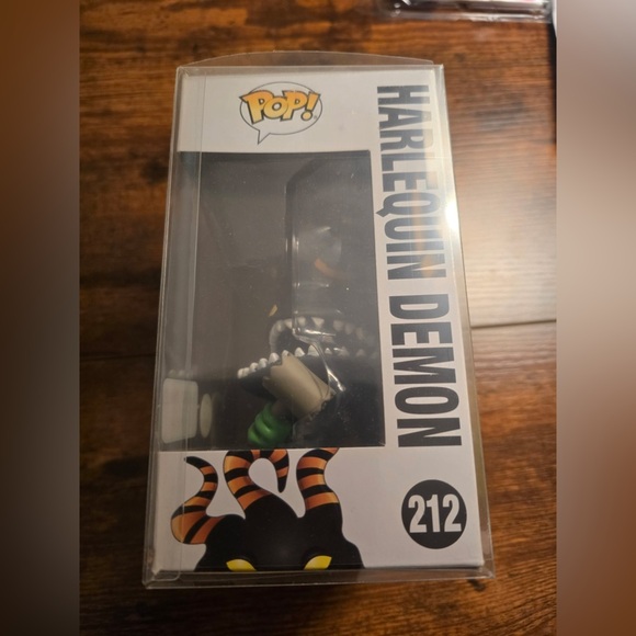 Funko Pop The Nightmare Before Christmas Harlequin Demon -#212 NEW W/ Protector - Picture 2 of 5